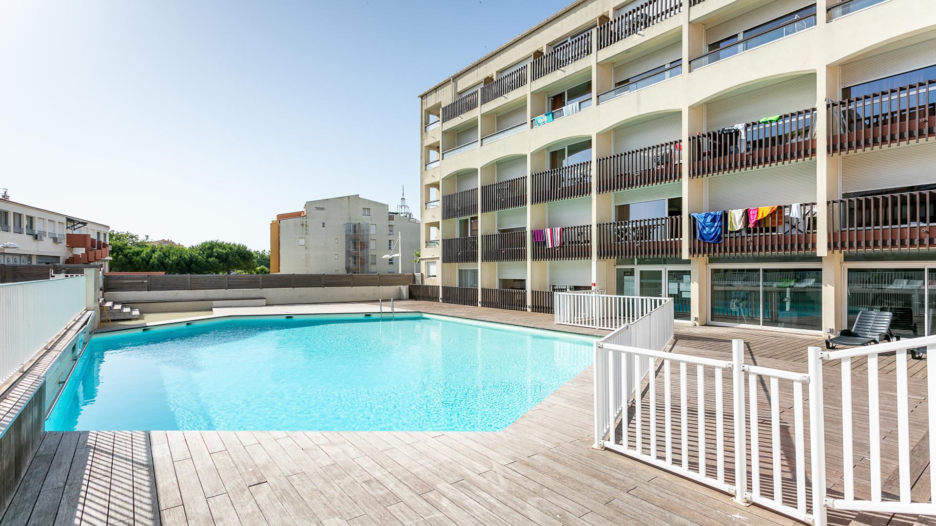 Vacanceole - Residence Le Saint Clair 阿格德 外观 照片